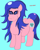 Size: 2368x2992 | Tagged: safe, artist:grimdarksurvivor, oc, oc only, oc:cold heart, earth pony, pony, blue background, cyan background, female, high res, mare, newbie artist training grounds, original character do not steal, simple background, solo