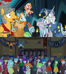 Size: 1920x2160 | Tagged: safe, edit, edited screencap, editor:pascalmulokozi2, screencap, curly winds, flash magnus, meadowbrook, mistmane, normal norman, rockhoof, rose heart, snails, snips, some blue guy, somnambula, star swirl the bearded, teddy t. touchdown, tennis match, velvet sky, demon, earth pony, human, pegasus, pony, undead, unicorn, zombie, equestria girls, g4, my little pony equestria girls, season 7, shadow play, blank eyes, canterlot high, crossover, fall formal, fall formal outfits, female, glowing, glowing eyes, hypnosis, hypnotized, male, netitus, pillars of equestria, scared, shield, shocked, shocked expression, shocked eyes, stallion