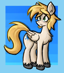 Size: 960x1098 | Tagged: safe, artist:daze, oc, oc only, oc:daze blaze, pegasus, pony, dithering, male, male oc, pixel-crisp art, solo, stallion