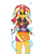 Size: 720x863 | Tagged: safe, artist:dawkinsdalmatian, sunset shimmer, human, equestria girls 10th anniversary, equestria girls, g4, simple background, solo, white background