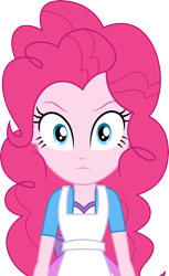 Size: 3000x4891 | Tagged: safe, artist:cloudy glow, pinkie pie, human, equestria girls, g4, my little pony equestria girls: summertime shorts, the art of friendship, .ai available, female, simple background, solo, transparent background, vector