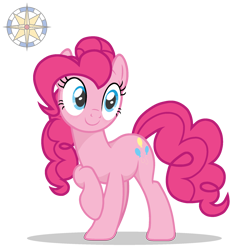 Size: 2000x2000 | Tagged: safe, artist:r4hucksake, pinkie pie, earth pony, pony, g4, cute, diapinkes, high res, simple background, solo, transparent background