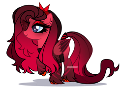 Size: 2100x1520 | Tagged: safe, artist:skyfallfrost, oc, oc only, pegasus, pony, female, mare, simple background, solo, transparent background