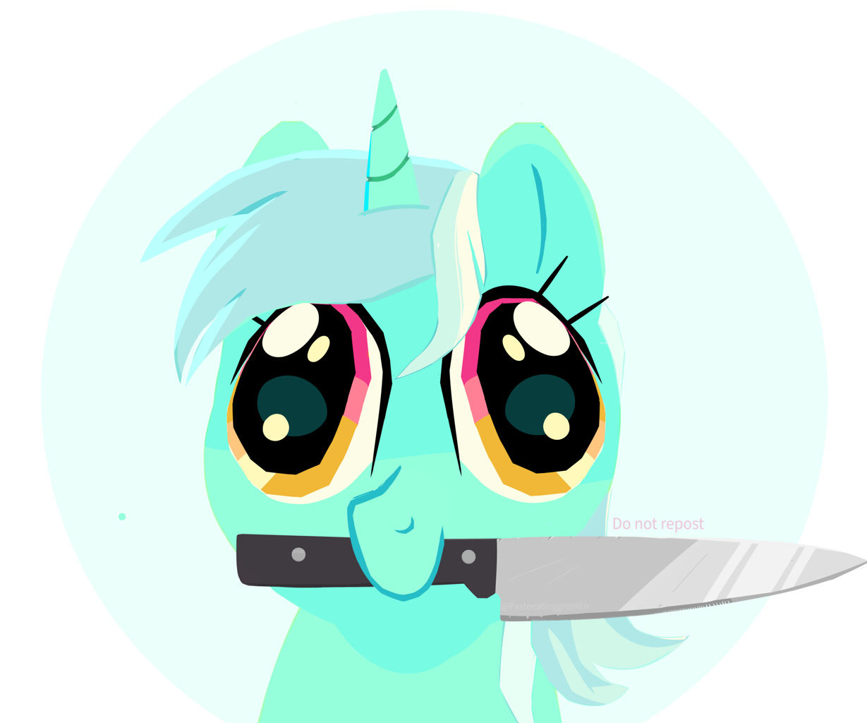 Safe Artist Artistotle Art Lyra Heartstrings Pony Unicorn Female Knife Mare