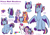 Size: 4160x2924 | Tagged: safe, artist:daisy_marshmallow, pipp petals, queen haven, sunny starscout, zipp storm, oc, oc:matt meadows, earth pony, pegasus, pony, g5, colored sketch, colt, crown, cutie mark, foal, freckles, jewelry, lesbian, magical lesbian spawn, male, mane stripe sunny, mare, offspring, parent:queen haven, parent:sunny starscout, parents:sunnyhaven, phone, queen sunny starscout, reference sheet, regalia, royalty, ship:sunnyhaven, shipping, signature, simple background, sketch, smiling, time skip, tongue out, tooth gap, white background