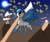 Size: 3000x2500 | Tagged: safe, artist:blacksun nuller, oc, oc:snedrir, oc:white shot, pegasus, pony, flying, high res, night, scenery, solo