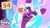 Size: 1280x720 | Tagged: safe, screencap, opaline arcana, alicorn, pony, g5, i've seen fire and i've seen rain (bows), my little pony: tell your tale, spoiler:g5, spoiler:my little pony: tell your tale, spoiler:tyts01e54, donut, female, food, majestic as fuck, mare, my little pony logo, solo, thumbnail, youtube thumbnail