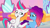 Size: 1621x912 | Tagged: safe, screencap, misty brightdawn, zipp storm, pegasus, pony, unicorn, g5, i've seen fire and i've seen rain (bows), my little pony: tell your tale, spoiler:g5, spoiler:my little pony: tell your tale, alternate hairstyle, duo, female, gradient mane, mare, rebirth misty