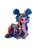 Size: 768x1024 | Tagged: safe, izzy moonbow, pony, unicorn, 2024 franchise overview, g5, official, brushable, female, izzy rainbow, mare, photo, simple background, solo, toy, transparent background