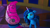 Size: 1920x1080 | Tagged: safe, screencap, misty brightdawn, opaline arcana, alicorn, pony, unicorn, g5, my little pony: make your mark, my little pony: make your mark chapter 4, the manesquerade ball, spoiler:g5, :o, astonished, awed, dragon stone, explicit description, female, freckles, hoof hold, impressed, mare, offscreen character, open mouth, solo focus