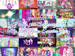 Size: 2560x1920 | Tagged: safe, edit, edited screencap, editor:itsmgh1203, screencap, apple bloom, applejack, aqua blossom, blueberry cake, cloudy kicks, dj pon-3, fluttershy, golden hazel, heath burns, indigo wreath, indigo zap, juniper montage, lemon zest, mystery mint, nolan north, pinkie pie, rainbow dash, rarity, rose heart, sci-twi, scootaloo, sophisticata, sour sweet, spike, spike the regular dog, starlight glimmer, sugarcoat, sunny flare, sunset shimmer, sweet leaf, sweetie belle, teddy t. touchdown, twilight sparkle, vinyl scratch, dog, human, equestria girls 10th anniversary, a photo booth story, dance magic, equestria girls, equestria girls series, equestria girls specials, forgotten friendship, g4, holidays unwrapped, i'm on a yacht, mirror magic, music to my ears, my little pony equestria girls, my little pony equestria girls: friendship games, my little pony equestria girls: legend of everfree, my little pony equestria girls: rainbow rocks, my little pony equestria girls: summertime shorts, o come all ye squashful, raise this roof, rollercoaster of friendship, run to break free, so much more to me, sunset's backstage pass!, the canterlot movie club, spoiler:eqg series (season 2), ^^, adorabloom, applejack's hat, armpits, balloon, bare shoulders, bass guitar, beanie, belt, belt buckle, blushing, boots, bowtie, breakdancing, breasts, canterlot high, canterlot mall, cellphone, cinema, clothes, cowboy boots, cowboy hat, cute, cutealoo, cutie mark crusaders, cutie mark on clothes, dancing, daydream shimmer, denim, denim skirt, diapinkes, diasweetes, drum kit, drums, drumsticks, electric guitar, equestria land, evening gloves, eyes closed, faic, fall formal outfits, female, fingerless elbow gloves, fingerless gloves, flying, geode of empathy, geode of fauna, geode of shielding, geode of sugar bombs, geode of super speed, geode of super strength, geode of telekinesis, glasses, gloves, glowing, glowing eyes, grin, guitar, hairpin, hat, high heel boots, hug, humane five, humane seven, humane six, jewelry, keytar, leather, leather vest, long gloves, looking at you, magical geodes, male, microphone, midnight sparkle, musical instrument, necklace, night, open mouth, open smile, phone, ponied up, ponytail, rainbow rocks outfit, raribetes, rarity peplum dress, sandals, selfie, sexy, shadow six, shimmerbetes, shoes, skirt, sleeveless, smartphone, smiling, smiling at you, smirk, smug, smugdash, sneakers, speaker, spread wings, statue, strapless, tambourine, tank top, text, ticket, transformation, transformation sequence, twiabetes, twilight ball dress, vest, wall of tags, wings, yacht