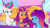 Size: 3072x1727 | Tagged: safe, screencap, misty brightdawn, sunny starscout, zipp storm, earth pony, pegasus, pony, unicorn, g5, i've seen fire and i've seen rain (bows), my little pony: tell your tale, spoiler:g5, spoiler:my little pony: tell your tale, spoiler:tyts01e54, female, frown, gradient mane, mane melody (location), mane stripe sunny, mare, rebirth misty, trio, trio female