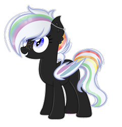 Size: 1673x1733 | Tagged: safe, artist:azulsnow, oc, bat pony, pony, female, mare, simple background, solo, transparent background