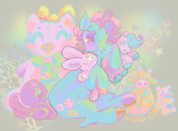 Size: 686x505 | Tagged: safe, artist:furbey, minty, earth pony, pony, g3, plushie, solo