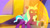 Size: 3072x1727 | Tagged: safe, screencap, opaline arcana, alicorn, pony, g5, i've seen fire and i've seen rain (bows), my little pony: tell your tale, spoiler:g5, spoiler:my little pony: tell your tale, female, force field, frown, mare, solo