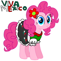Size: 894x894 | Tagged: safe, artist:fanvideogames, pinkie pie, earth pony, pony, g4, clothes, female, looking at you, solo