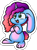 Size: 507x689 | Tagged: safe, artist:zutcha, misty brightdawn, bunnicorn, rabbit, g5, animal, bunnified, cute, female, misty bunnydawn, mistybetes, open mouth, open smile, rebirth misty, simple background, smiling, solo, species swap, transparent background