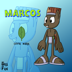 Size: 2000x2000 | Tagged: safe, artist:gradiusfanatic, oc, oc only, oc:marcos, earth pony, anthro, earth pony oc, gradient background, henchmen, high res, male, male oc, solo, zoom layer