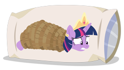 Size: 8000x4500 | Tagged: safe, artist:gypsykumquat, twilight sparkle, alicorn, pony, g4, stranger than fan fiction, .svg available, bdsm, body pillow, bondage, bound, crown, inkscape, jewelry, pillow, regalia, rope, rope bondage, show accurate, simple background, tied up, transparent background, twilight sparkle (alicorn), vector