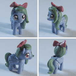 Size: 1200x1200 | Tagged: safe, artist:soobel, flitter, pegasus, pony, g4, craft, micro, sculpture