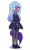 Size: 1350x2282 | Tagged: safe, alternate version, artist:skyfallfrost, oc, oc only, oc:dozinette melancholia, human, equestria girls, g4, clothes, dress, female, fishnet stockings, simple background, solo, transparent background