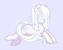 Size: 2048x1607 | Tagged: safe, artist:digidollzz, oc, oc only, earth pony, pony, looking at you, lying down, simple background, solo