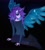 Size: 1785x1975 | Tagged: safe, artist:digidollzz, starlight glimmer, alicorn, anthro, g4, alicornified, black background, clothes, makeup, race swap, simple background, sitting, solo, starlicorn, xk-class end-of-the-world scenario