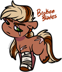 Size: 1348x1550 | Tagged: safe, artist:sexygoatgod, oc, oc only, oc:broken blades, earth pony, pony, adoptable, chibi, male, male oc, sale, simple background, solo, transparent background