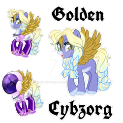 Size: 894x894 | Tagged: safe, artist:sogwoggy, oc, cyborg, pony, art pack, deviantart watermark, helmet, obtrusive watermark, pony oc, simple background, space pony, text, transparent background, watermark, wings