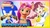 Size: 1280x720 | Tagged: safe, sunny starscout, earth pony, hedgehog, human, pony, g5, anime, chloe (pokemon), male, mane stripe sunny, netflix, pokémon, sonic prime, sonic the hedgehog, sonic the hedgehog (series), youtube thumbnail