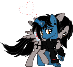 Size: 1588x1450 | Tagged: safe, artist:lightningbolt, derpibooru exclusive, pegasus, pony, undead, unicorn, vampire, vampony, g4, .svg available, bandage, biting, blood, broken wing, clothes, drinking blood, duo, duo male, ear piercing, fangs, fireworks, frank iero, gauges, gerard way, glowing, glowing horn, grabbing, hair over one eye, hooves, horn, horn piercing, jacket, leather, leather jacket, lidded eyes, lip piercing, long sleeves, looking back, magic, male, my chemical romance, neck biting, open mouth, partially open wings, piercing, ponified, raised hoof, raised leg, scarf, show accurate, simple background, stallion, standing, striped scarf, svg, tattered, tattered wings, tattoo, transparent background, vampirism, vector, wings