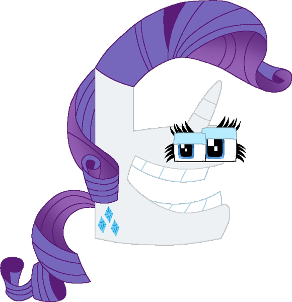 3147753 - safe, artist:worldofcaitlyn, part of a set, rarity, g4, alphabet  lore, crossover, e, explanation in the description, eyeshadow, female,  horn, lidded eyes, makeup, simple background, solo, teeth, transparent  background - Derpibooru