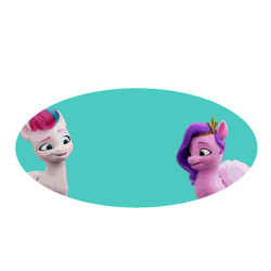 Size: 1080x1080 | Tagged: safe, pipp petals, zipp storm, pegasus, pony, g5, my little pony: a new generation, official, animated, duo, female, gif, mare, music notes, royal sisters (g5), siblings, simple background, sisters, teal background, text, transparent background