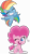 Size: 4073x7308 | Tagged: safe, pinkie pie, rainbow dash, earth pony, pegasus, pony, g4, g4.5, my little pony: pony life, official, .svg available, duo, duo female, female, flying, mare, simple background, svg, transparent background, vector