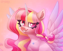 Size: 4096x3277 | Tagged: safe, artist:irinamar, oc, oc only, alicorn, pony, alicorn oc, horn, solo, wings