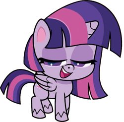 Size: 782x769 | Tagged: safe, edit, edited screencap, editor:pascalmulokozi2, screencap, twilight sparkle, alicorn, pony, all that jitters, g4.5, my little pony: pony life, background removed, female, mare, not a vector, open mouth, simple background, solo, transparent background, twilight sparkle (alicorn)