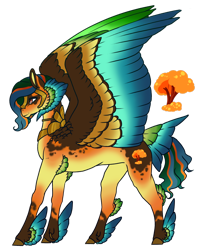 Size: 1920x2140 | Tagged: safe, artist:oneiria-fylakas, oc, oc only, oc:ebonite fall, pegasus, pony, colored wings, concave belly, feathered fetlocks, female, mare, multicolored wings, simple background, solo, tail, tail feathers, transparent background, wings