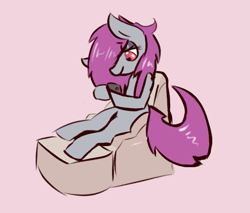 Size: 607x516 | Tagged: safe, artist:fluor1te, oc, oc only, oc:fluorite, earth pony, pony, cellphone, couch, drawpile, female, mare, phone, ponysona, simple background, sitting, solo