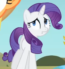 Size: 213x228 | Tagged: safe, screencap, rarity, pony, unicorn, dragonshy, g4, season 1, cropped, eyeshadow, faic, fear, female, looking up, makeup, mare, rarity is best facemaker, solo, standing, worried