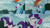 Size: 2000x1125 | Tagged: safe, edit, edited screencap, editor:quoterific, screencap, rainbow dash, rarity, pegasus, pony, g4, my little pony: friendship is magic, the end in friend, angry, annoyed, argument, boots, clothes, scarf, shoes