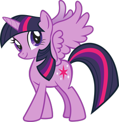 Size: 3245x3322 | Tagged: safe, twilight sparkle, alicorn, pony, g4, official, .svg available, cardboard twilight, female, high res, mare, simple background, solo, spread wings, stock vector, svg, transparent background, twilight sparkle (alicorn), vector, wings