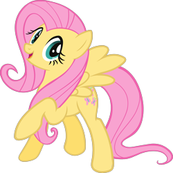 Size: 4376x4356 | Tagged: safe, fluttershy, pegasus, pony, g4, official, .svg available, female, mare, simple background, solo, stock vector, svg, transparent background, vector