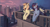 Size: 3750x2000 | Tagged: source needed, safe, artist:nsilverdraws, oc, oc only, oc:autumn starlight, oc:orange cream, pegasus, pony, chromatic aberration, city, cyberpunk, future, high res