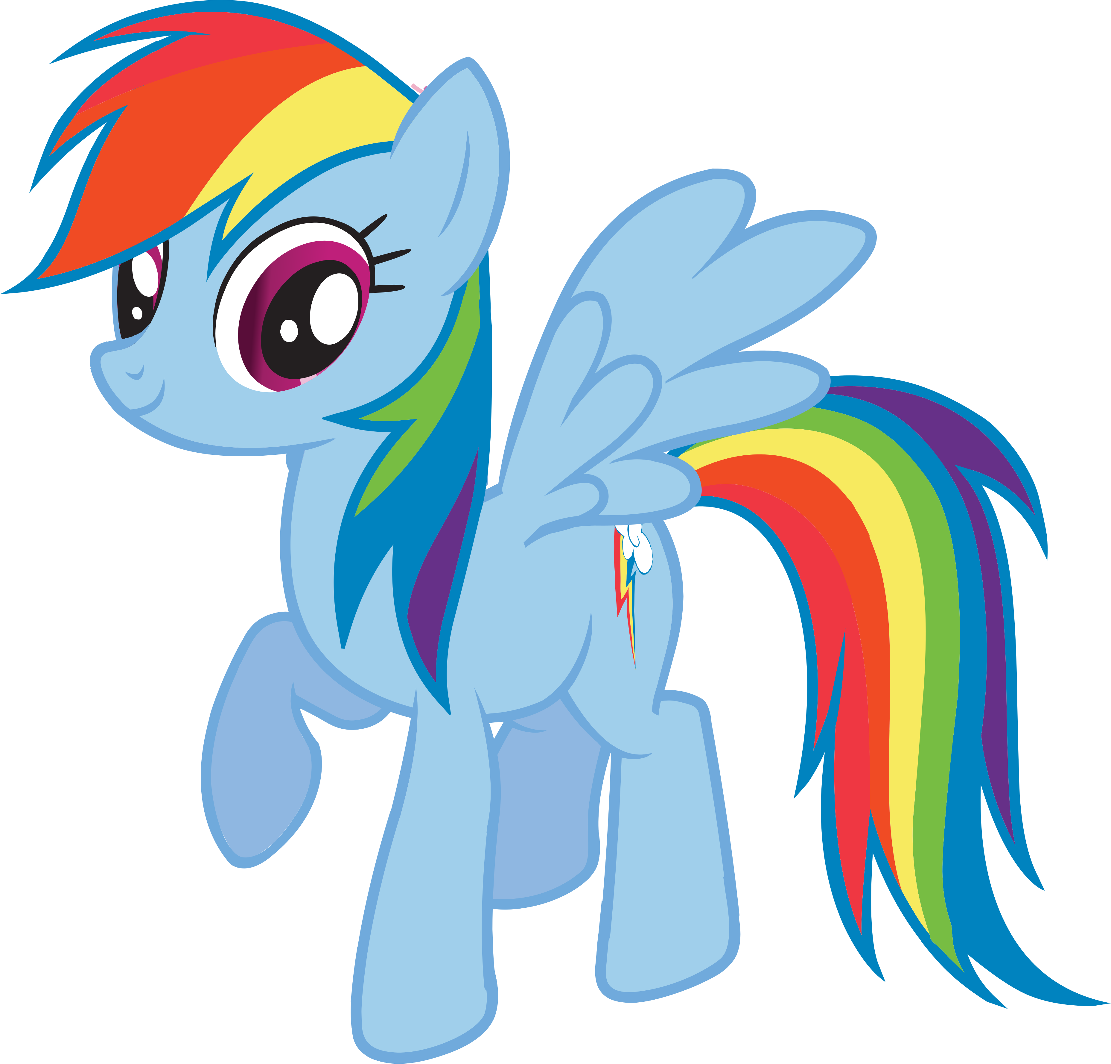 #3149189 - safe, rainbow dash, pegasus, pony, g4, official, .svg ...