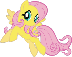 Size: 4190x3314 | Tagged: safe, fluttershy, pegasus, pony, g4, official, .svg available, female, mare, simple background, solo, stock vector, svg, transparent background, vector