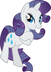 Size: 2766x3883 | Tagged: safe, rarity, pony, unicorn, g4, official, .svg available, bipedal, female, high res, mare, simple background, solo, stock vector, svg, transparent background, vector