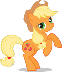 Size: 2213x2588 | Tagged: safe, applejack, earth pony, pony, g4, official, .svg available, applejack's hat, cowboy hat, female, hat, high res, mare, shadow, simple background, solo, stock vector, svg, transparent background, vector