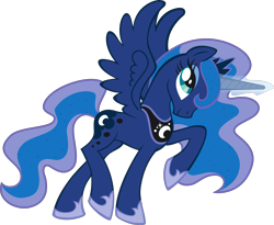 Size: 2631x2157 | Tagged: safe, part of a set, princess luna, alicorn, pony, g4, official, .svg available, female, high res, mare, simple background, solo, stock vector, svg, transparent background, vector