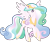 Size: 2650x2218 | Tagged: safe, kotobukiya, part of a set, princess celestia, alicorn, pony, g4, official, .svg available, female, high res, kotobukiya princess celestia, mare, simple background, solo, stock vector, svg, transparent background, vector