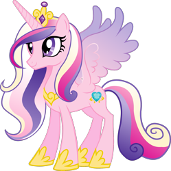 Size: 1901x1910 | Tagged: safe, part of a set, princess cadance, alicorn, pony, g4, official, .svg available, concave belly, female, mare, simple background, slender, solo, stock vector, svg, thin, transparent background, vector